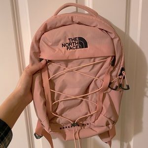 North Face Borealis Mini Backpack Rose Tan/Blush pink / TNF Black NEW CONDITION